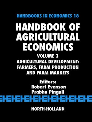 cover image of Handbook of Agricultural Economics